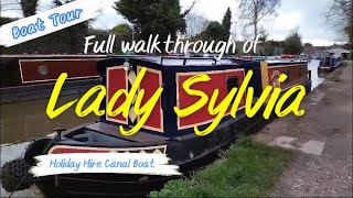 Tour of hire boat Lady Sylvia [upl. by Theresita519]