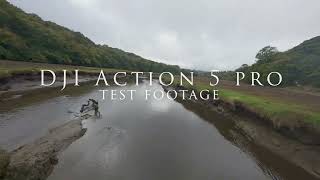 dji action 5 pro test footage and gyroflow [upl. by Acinelav175]