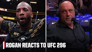 Joe Rogan Leon Edwards wanted to make a point vs Colby Covington  UFC 296  ESPN MMA [upl. by Nodnelg]