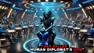 Galactic Council Killed the Wrong Child His Father Was a Savage Human Diplomat  Best HFY Stories [upl. by Thorley]