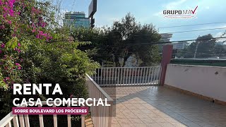 RENTA Casa Comercial Sobre Boulevard Los Próceres [upl. by Decca]