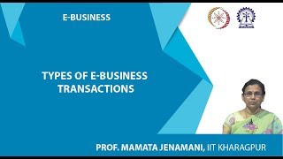 Types of ebusiness transactions [upl. by Iene]