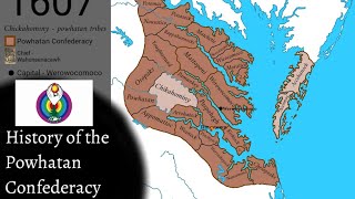 History of the Powhatan Confederacy 1500  1677 REUPLOADING [upl. by Merissa]