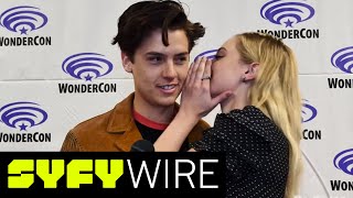 Riverdale Cast on Jason Blossoms Killer Wondercon 2017  SYFY WIRE [upl. by Yblok]