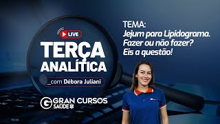 Terça Analítica  Jejum para Lipidograma Fazer ou não fazer Eis a questão [upl. by Norramic]