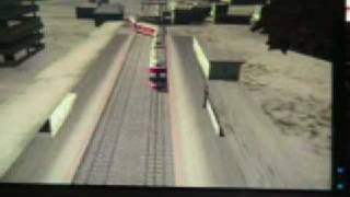 train simulator crashes [upl. by Esiouqrut]