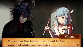 Fire Emblem Fates Revelation  Dwyer and Mitama Support Love Story [upl. by Jari]