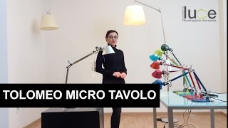 ProfessioneLuce  Promozione Artemide Tolomeo Micro Tavolo [upl. by Hoashis]