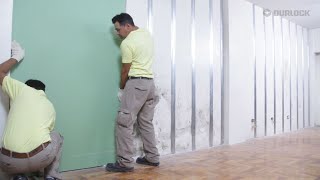 Instalación del Sistema Antihumedad Durlock® Paso a Paso [upl. by Rentsch]