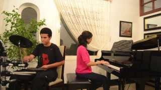 The Devil Within by Digital Daggers Nadia amp Aziz PIANODRUMS cover [upl. by Susann]