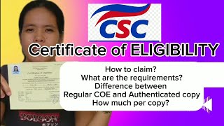 Paano magkaroon ng CSC CERTIFICATE OF ELIGIBILITY [upl. by Duahsar]