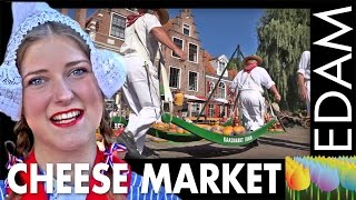 The cheese market at Edam  Holland Holiday [upl. by Esahc]