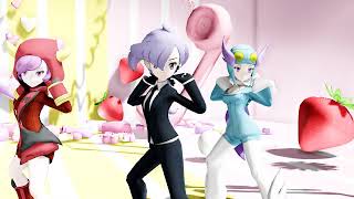 MMD Pokemon  Girl Gone Wild Anabel Winona Courtney [upl. by Kinelski]