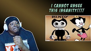 COMEDY IN UNDER 2 MINUTES  Stondie  Bendy and the Ink Machine ROASTED REACTION [upl. by Aromat]