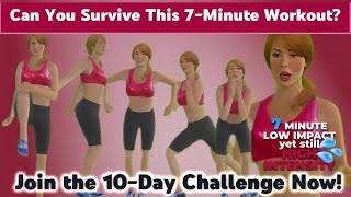 Can You Survive This 7Minute Workout Join the 10Day Challenge Now [upl. by Ahsauqram]