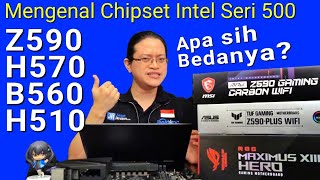 B560 Murah BISA OVERCLOCK Mengenal Intel 500series Chipset dan Motherboard Z590 H570 B560 H510 [upl. by Ailecra]