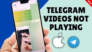 How to Fix Telegram Videos not playing on iPhone [upl. by Gore176]