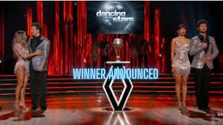 DWTS Season 32 Winner Revealed [upl. by Aihsital]