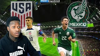 USA vs Mexico  REACTION  CONCACAF NL FINAL [upl. by Tu44]