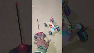 Rc fan gadi  Remond control gadi project  dc motor gadi l cardboard gadi  Rc toy l Fan mini motor [upl. by Amand75]