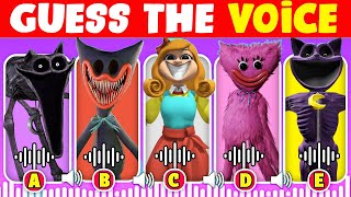 SCARIEST 🔊 Guess The Monsters Voice Quiz  Poppy Playtime Chapter 3  The Smiling Critters [upl. by Edgell]