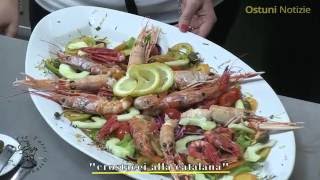 Ostuni Food – Le Tre Torri “Crostacei alla Catalana” sesta puntata [upl. by Basilio901]