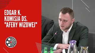 Edgar Kobos Kierownictwo Zjednoczonej Prawicy próbowało tuszować aferę wizową [upl. by Patman448]