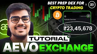 AEVO Exchange Tutorial In Hindi  How To Use Aevo DEX For Crypto Trading  Best Preps DEX In Crypto [upl. by Alan647]