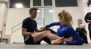 7 Minute Positional Leg Lock Round Starting in 5050 [upl. by Fendig]