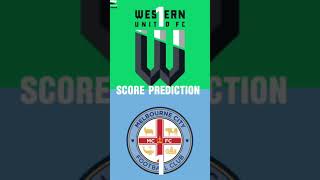 Western United vs Melbourne City aleague WUNvMCY [upl. by Irakab]