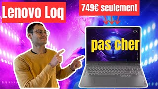 Unboxing Lenovo LOQ pc portable gamer pas cher pour 2024 [upl. by Hpeosj949]