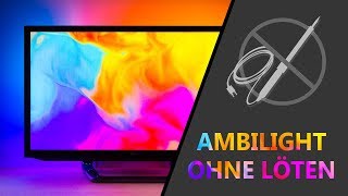 Raspberry Pi Ambilight Tutorial NEW German  Deutsch  Teil 5 OHNE LÖTEN  Schritt für Schritt [upl. by Philipp466]