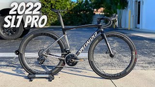 2022 SPECIALIZED TARMAC SL7 PRO SMOKE BLACK [upl. by Nesyaj829]