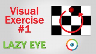 Lazy Eye Exercise 01 [upl. by Enymzaj]