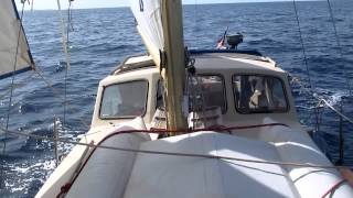 unalsailing LM27 sailing boat test [upl. by Aruol]