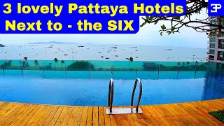 Pattaya Thailand 3 lovely Hotels right next to quot The SIX quot [upl. by Sup]