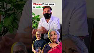 Apple officially first time Price drop on iphones in India 🇮🇳  budget 2024 shorts [upl. by Shir]