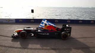 Red Bull Showrun Thessaloniki Patrick Friesacher RB8 [upl. by Jamill416]