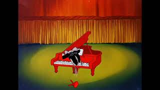 Looney tunes classic  Rhapsody rabbit  Bugs bunny piano [upl. by Anawak]