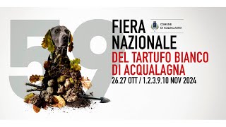 59 Fiera Nazionale del Tartufo Bianco di Acqualagna [upl. by Carolann471]