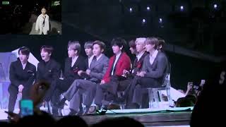 BTS reaction to Na haeun dance Male group on MMA 2019 [upl. by Okubo]