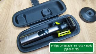 Alleskönner für Männer  Philips OneBlade Pro Face  Body im Test [upl. by Pacificas613]