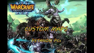 WARCRAFT 3 THE FROZEN THRONE  CUSTOM MAP  ESTRATEGIA PARA PETAR ORDENADORES [upl. by Bernadina877]