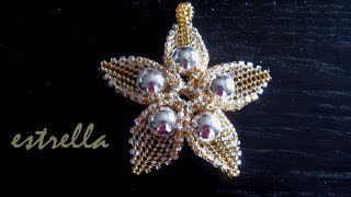 DIY  Flor estrella  Star flower زهرة النجوم [upl. by Maddalena81]