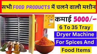 Sabse Sasti Masala Dryer Machine  Best business Idea 2024 [upl. by Bencion]