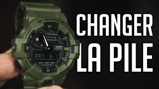 Comment Changer la Pile d’une Montre Casio GShock [upl. by Malsi144]