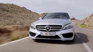 MercedesBenz C 250  First driving scenes [upl. by Jac21]