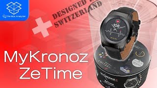 Unboxing Mykronoz ZeTime  Hybrid Smartwatch [upl. by Sender402]