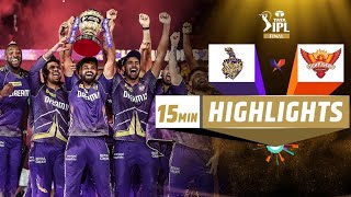 IPL 2024 Final HIGHLIGHTS KKR VS SRH [upl. by Kauffmann]