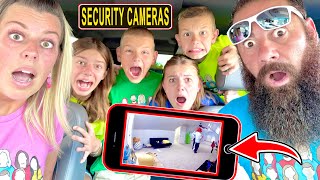 Family Caught On Security BREAKing in our House [upl. by Innej]